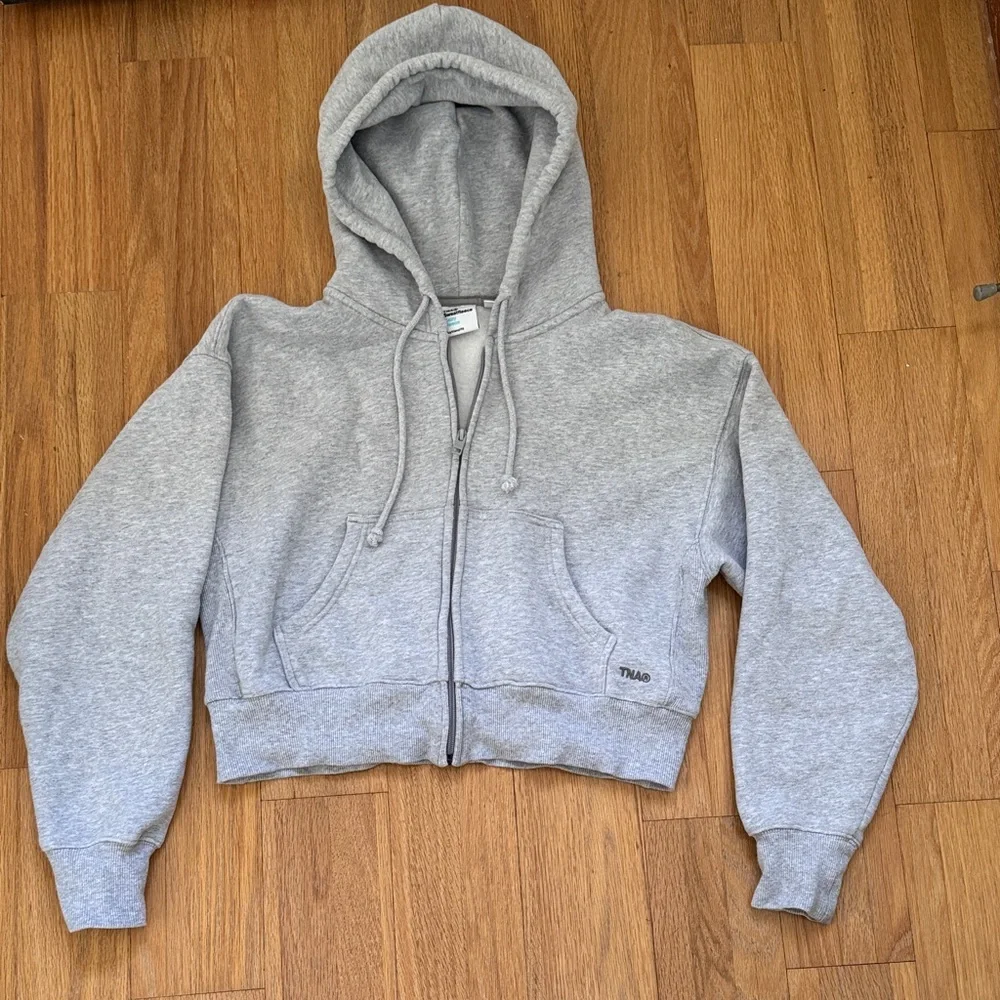 Cozy Sweatfleece Boyfriend Boxy Zip Hoodie - Picture 4 of 12